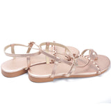 Summer Women Flat Sandals Fashion Buckle Strap Open Toe Beach Casual Women's Shoes Flats Pus Size Ladies Sandals