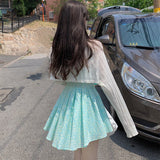 Lolita Dress Flower One-Piece Korean Sleeveless Vintage Elegant Dresses Women Casual Design Boho Summer Beach Mini Kawaii Dress