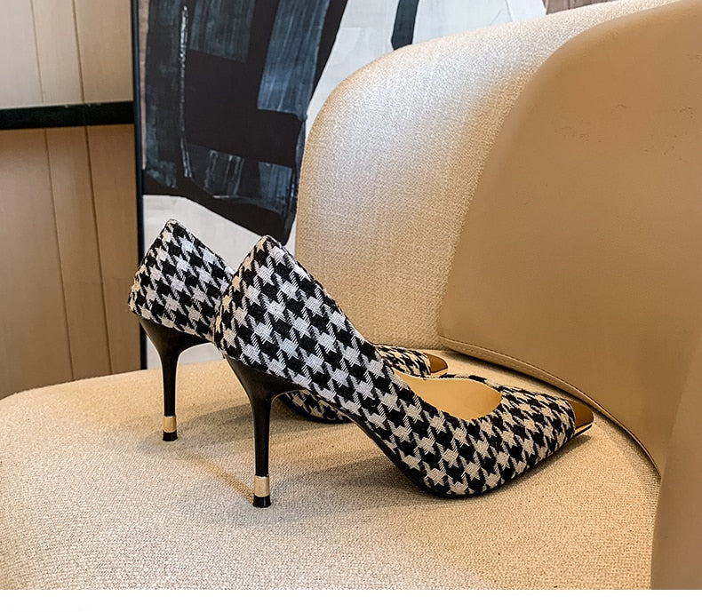 goosudu Womens Shoes High Heels Casual OL Sexy Korean Fashion Pumps Elegant Shoes Party  Tacones Mujer  Womens Heels