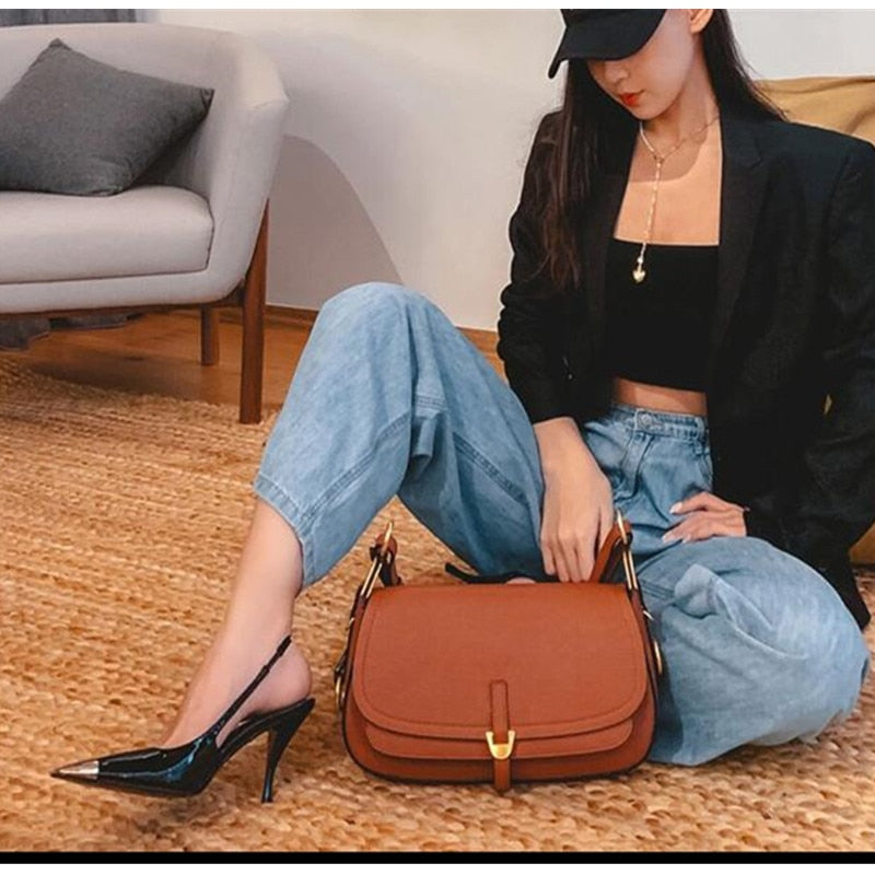 goosudu Star style Patent Leather Women Pumps Fashion Metal square toe High Heels Office Lady Shoes Spring Summer Slingback Female shoes