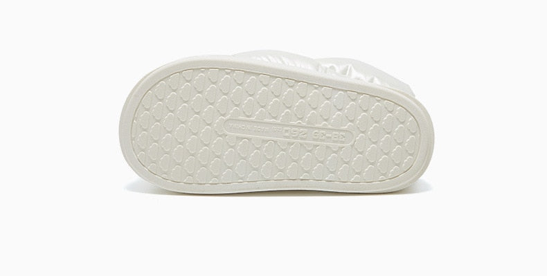 Winter Shoes for Women Warm Plush Female Ankle Boots Flat Heels Simple Solid Color Platform Non-slip Outdoor Snow Boot