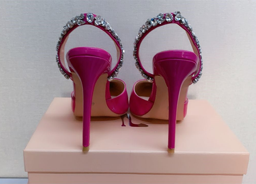 goosudu  Sandals Woman Summer Ladies Shoes Elegant High Heels Stiletto Sandals Pointed Toe Crystal Wedding Shoes Luxury Women Pumps