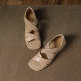 Summer Women Shoes Genuine Leather Flat with Women Sandals Shoes for Women