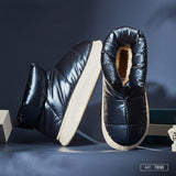 Plush Cotton Boots Women Female Winter Shoes Outdoor Non-slip Light Down Leisure Women's Snow Boot Platform Keep Warm Footwear