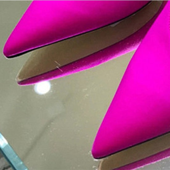 goosudu  Sandals Woman Summer Ladies Shoes Elegant High Heels Stiletto Sandals Pointed Toe Crystal Wedding Shoes Luxury Women Pumps