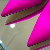 goosudu  Sandals Woman Summer Ladies Shoes Elegant High Heels Stiletto Sandals Pointed Toe Crystal Wedding Shoes Luxury Women Pumps