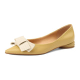 Women Sheepskin Loafers Shoes Genuine Leather Low Heel Spring Female Pumps Sheepskin Insole Pigskin Lining Handmade Big Size 42