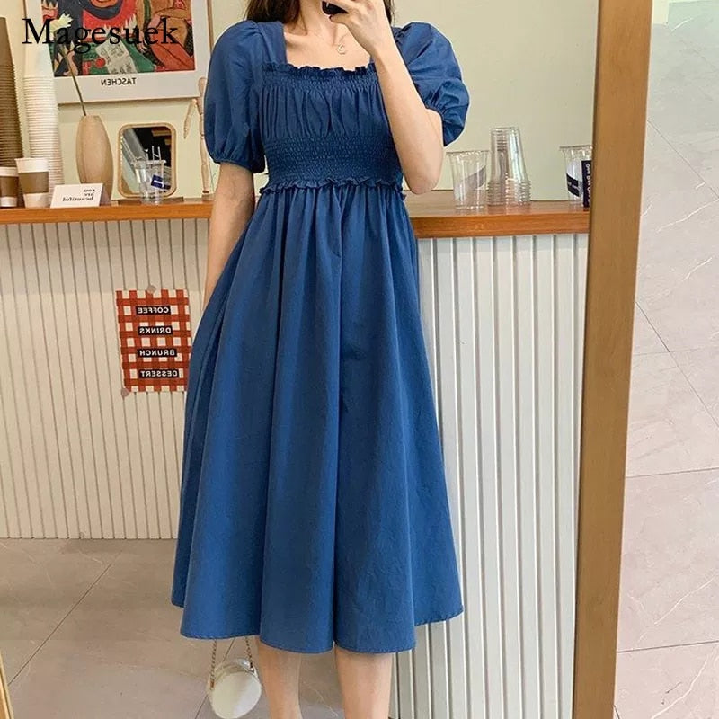 Aieru Sexy Sling Ruffle Strapless Slit Party Dress Women Summer Elegant Off Shoulder V Neck Long Dress Spring Floral Print Slim Dress