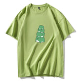 Skateboard Frog Dinosaur Cute Graphic Tee Women Tshirt Green Aesthetic Oversized T Shirt Harajuku Casual Summer Tops