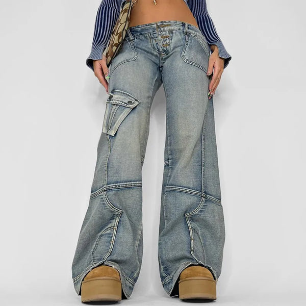 Baggy Loose Jeans for Ladies Y2K Style