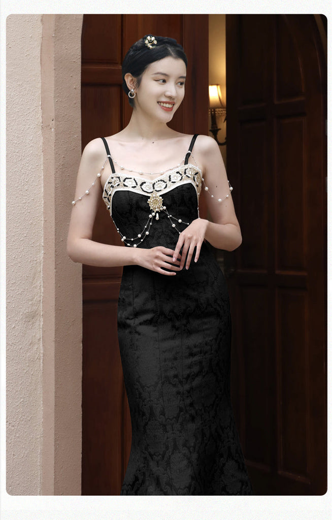goosudu  Runway Woman Dress Backless Embroidery Vintage Sleeveless Sexy Beach Boho Lace Party Sundress Women Summer Maxi Vestido