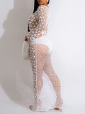 Goosudu Sequin Mesh Cover Up