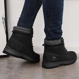 Goosudu Classic Non Slip Waterproof Hiking Combat Ankle Boots