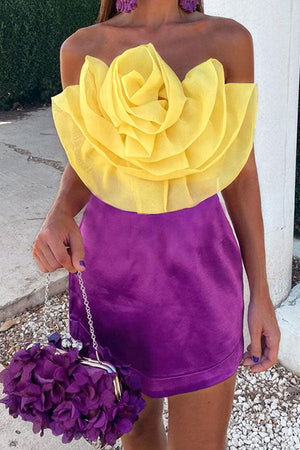Goosudu 3D Flower Design Pretty Camisole