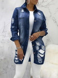 Goosudu Distressed Denim Jacket