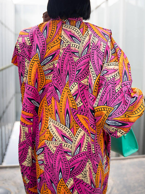 Goosudu Fringe Combo Printed Dress