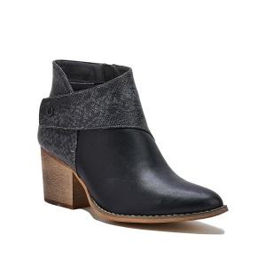 Goosudu Women's Thick Heel Pointed Western Cowboy Boots