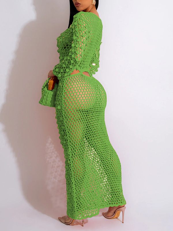 Goosudu Sequin Mesh Cover Up