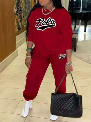 Goosudu Logo Sweatshirt & Pants Set