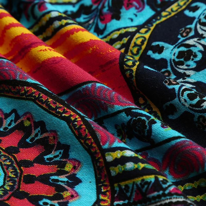 Goosudu Women's West Ethnic Floral Coat Fleece Warm Hoode Jacket Coat