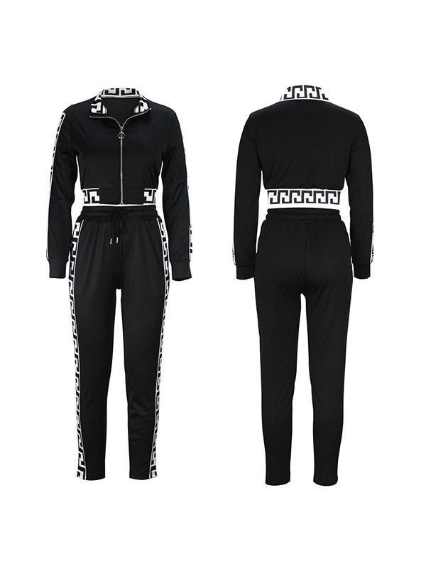 Goosudu Printed Combo Jacket & Pants Set