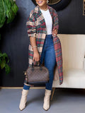 Goosudu Plaid Combo Overcoat