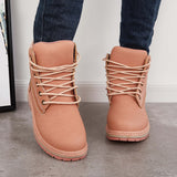 Goosudu Classic Non Slip Waterproof Hiking Combat Ankle Boots