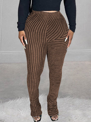Goosudu Stripe Stacked Pants