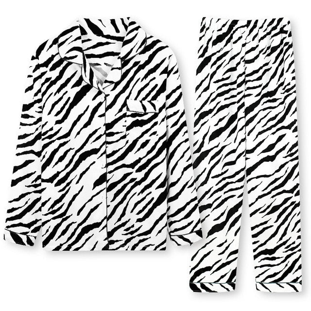 Goosudu Women's Pajamas Set Soft Pyjamas Plus Size Women's Clothes Homewear Spring Sleepwear 2 Piece Set Sleeping Shirt Home Wear