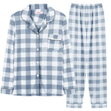 Goosudu Women's Pajamas Set Soft Pyjamas Plus Size Women's Clothes Homewear Spring Sleepwear 2 Piece Set Sleeping Shirt Home Wear