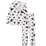 Goosudu Women's Pajamas Set Soft Pyjamas Plus Size Women's Clothes Homewear Spring Sleepwear 2 Piece Set Sleeping Shirt Home Wear