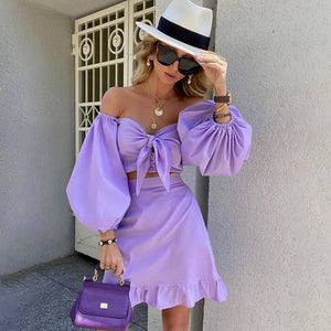 Spring Summer Crop Top Women Tees Tops Sexy Club Slash Neck T-Shirts Streetwear Solid Button Long Sleeve Slim T Shirt Women