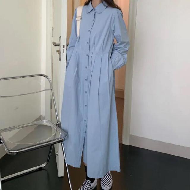 Street Japanese Lolita Dress Womens Dresses Spring Autumn Women Long Midi Dress Kawaii Dress Vintage Black Chic Dress Xxl