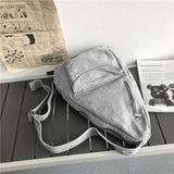 Canvas Sling Crossbody Bag for Women Men, Daypack Sling Bags Travel Casual Hiking Small Chest Shoulder Purse Bag Outdoor