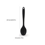 1pc Premium Silicone Spoon - Ladles for Cooking, Mixing, Serving, and Salad Preparation - Heat Resistant, Non-Stick, and Easy to Clean Kitchen Essential