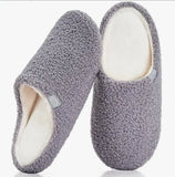 Non-slip Womens Slippers Ladies Plush Winter Fur Fluffy Furry Warm Sandals Comfortable Fuzzy Girl Flip Flop Slipper size