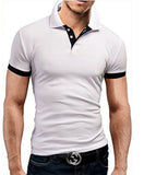 GOOSUDU New Arrival Summer T-shirt Paul Men's Short-Sleeved Shirt Popular Fashion Polo Shirt