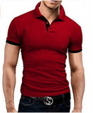 GOOSUDU New Arrival Summer T-shirt Paul Men's Short-Sleeved Shirt Popular Fashion Polo Shirt