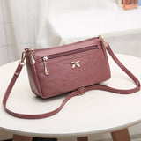 GOOSUDU 2025Meiwei Leather Goods New Middle-aged Mom Bag Versatile Women's Bag Running Jianghu Ladies Crossbody Bag Large Capacity Small Bag Delivery