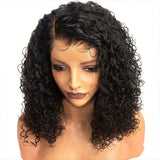 Cinhent 14"/ 35CM Popular Lovely Women Rose Hair Net Full Wig Bob Wave Black Natural Beautiful Looking Wigs, Comfortable, European Style