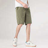 GOOSUDU Foreign Trade Cross-Border Youth Trendy Shorts Men's Fifth Pants Solid Color Casual Pants  Summer Sports Beach Pants Men