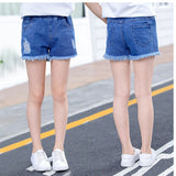 Children's Denim Shorts Factory Wholesale Girls Casual Thin Pants Summer New Children's Clothing Shorts Wholesale Shorts