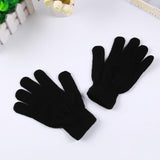 1 Pair of Warm and Cozy Thermal Knitted Gloves - Soft Acrylic Fabric, Elastic Fit, Pull-On Closure, Perfect for Autumn and Winter Cycling, Outdoor Activities for Men and Women