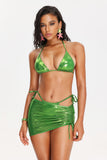 goosudu Mio Glossy Bikini Three Pieces Set