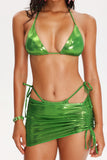 goosudu Mio Glossy Bikini Three Pieces Set