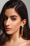 goosudu Joie Metallic Diamond Earrings