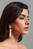 goosudu Joie Metallic Diamond Earrings