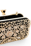 goosudu Delly Flower Diamante Clutch