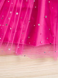 Elegant Girls' Sequin Tutu Dress: Spring/Summer Comfort, Durable Material - Perfect for Birthdays & Holidays