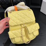 Designer Backpack C Bag Designer Bag Backpack Luxury Bag Women Bag Back Bag Classic Diamond Stripe Bag Hobo Bag Chain Fashion Shopping Wallet Real Leather